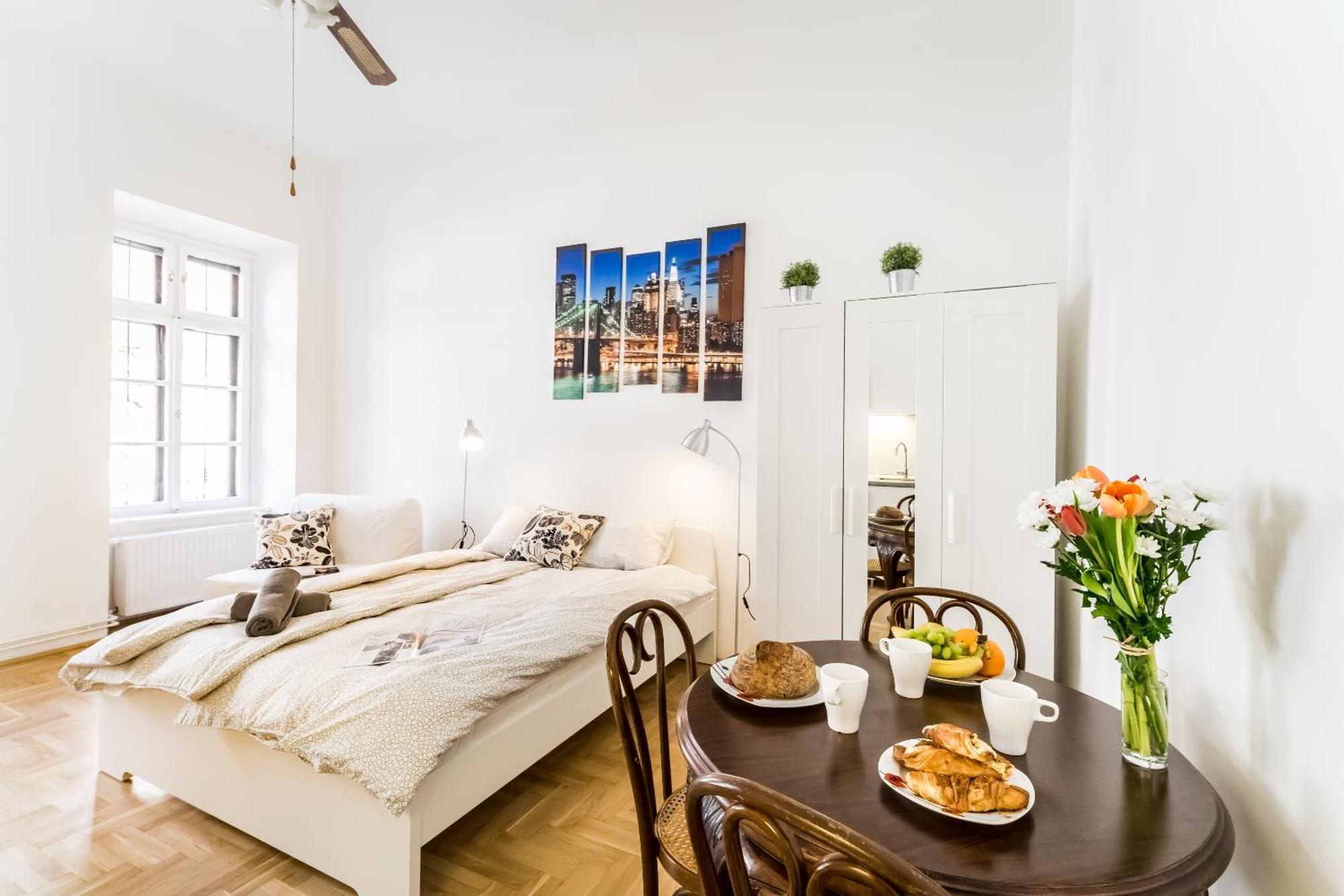 Corbie Downtown Apartment Budapest Szoba fotó